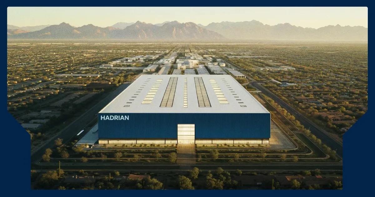 Cosmico - Hadrian raises $260M to scale automated defense factories