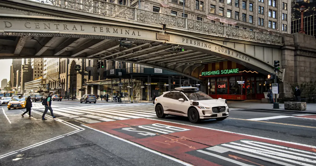 Cosmico - Waymo becomes the first company approved to test self-driving cars in New York City