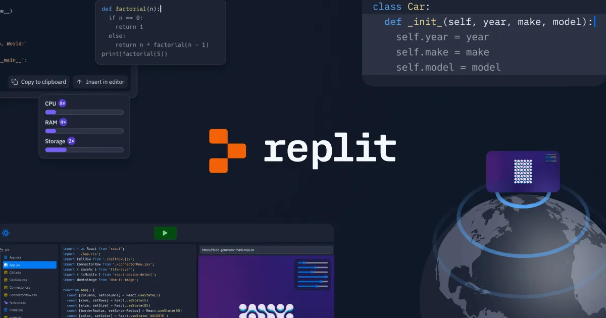 Cosmico - Replit raises $250 million at a $3 billion valuation