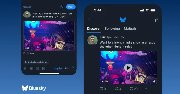 Cosmico - Bluesky: Why It's Growing by 1 Million Users Daily