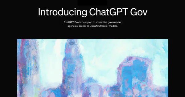 Cosmico - ChatGPT Gov: OpenAI's New AI Tool for U.S. Agencies