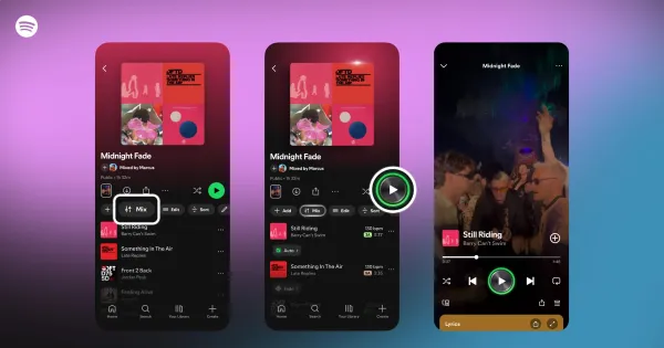 Cosmico - Spotify’s new Mix tool brings DJ-style transitions to playlists