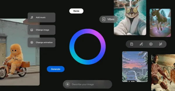 Cosmico - Meta has launched Vibes, a new AI video feed